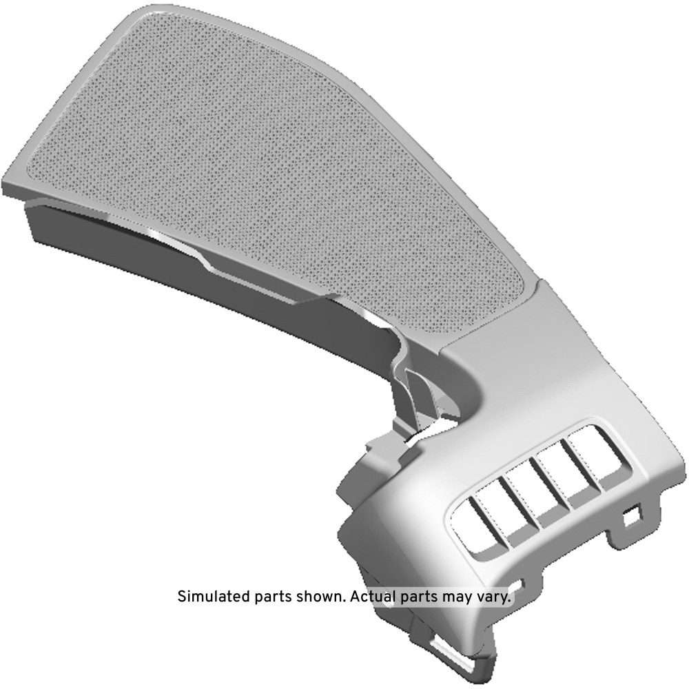 GM Genuine Parts Black Radio Front Driver Side Speaker Grille