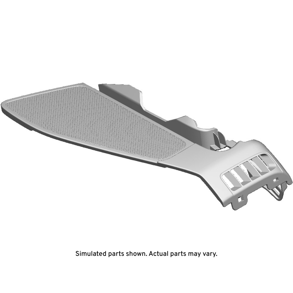 GM Genuine Parts Black Radio Front Passenger Side Speaker Grille