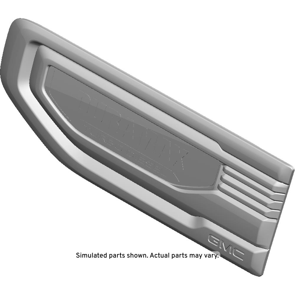 GMC GM Genuine Parts Bright Chrome Front Driver Side Fender
