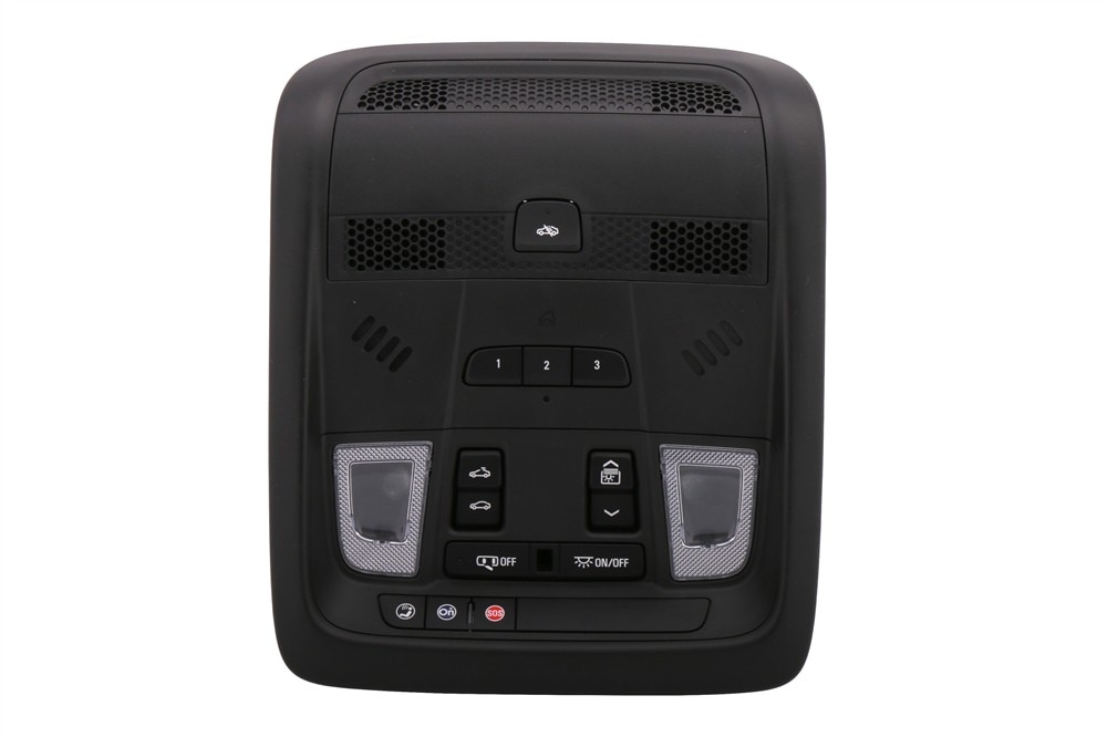 GM Genuine Parts Black Roof Console