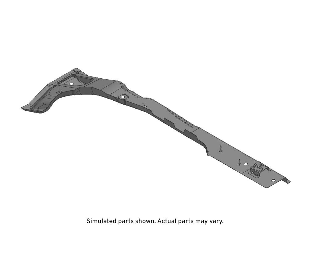 GM Genuine Parts Driver Side Rear Compartment Floor Panel Rail