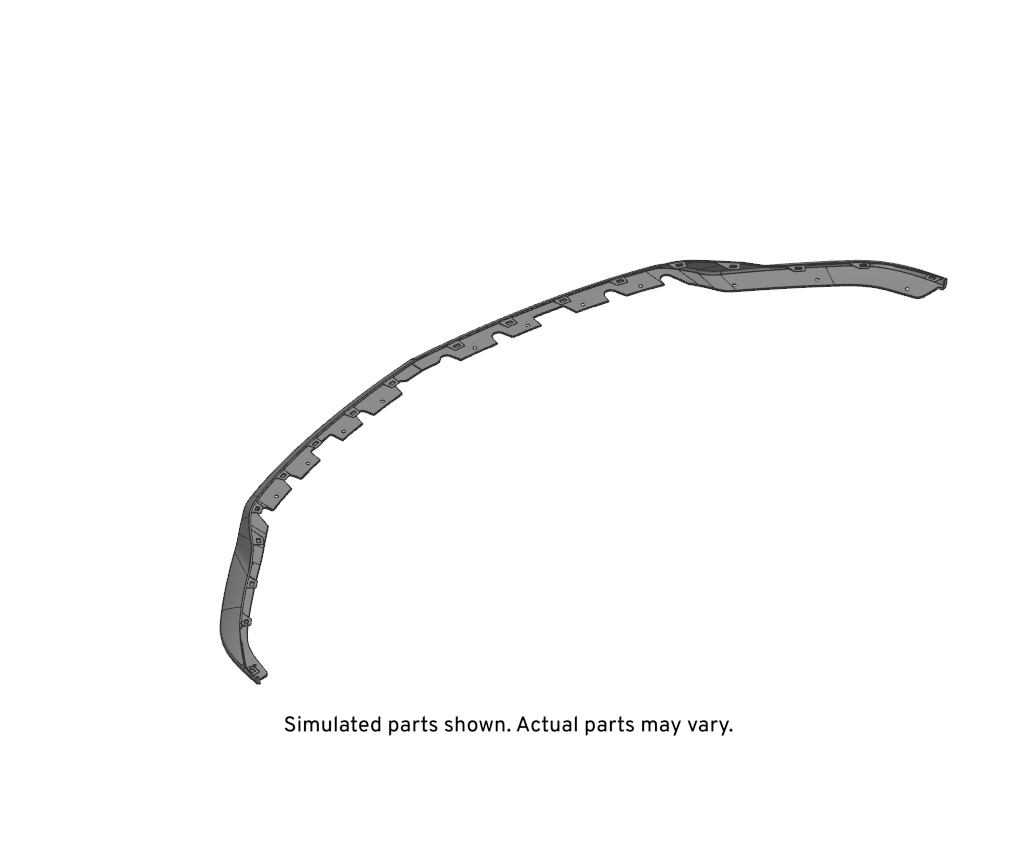GM Genuine Parts Front Bumper Lower Fascia