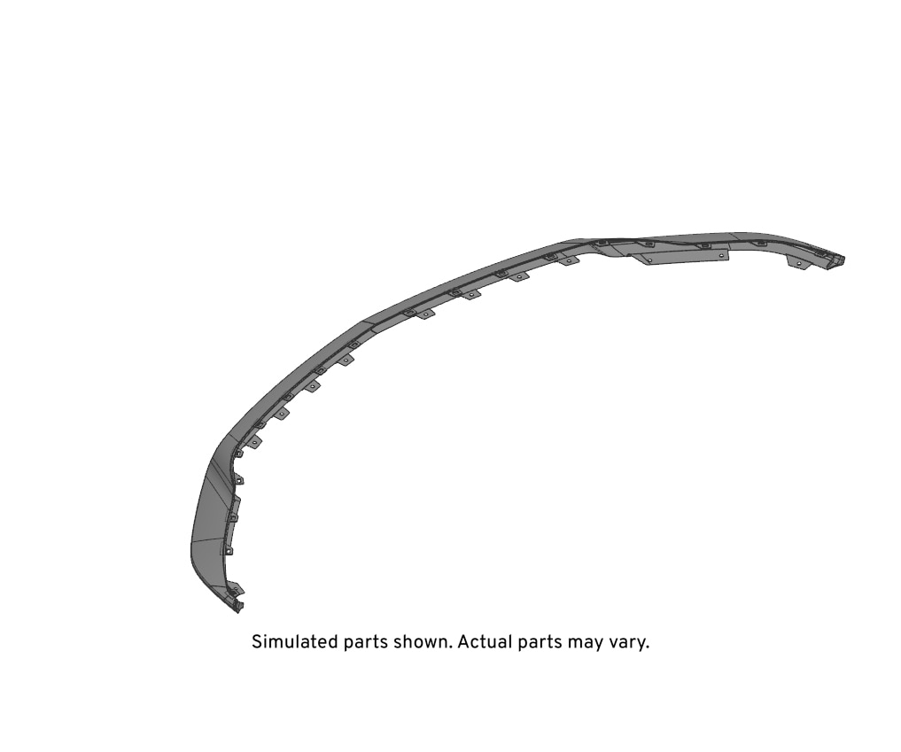 GM Genuine Parts Front Bumper Lower Fascia