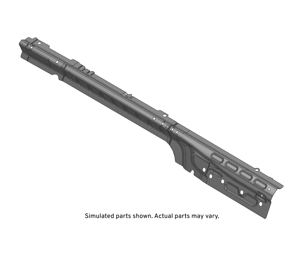 GM Genuine Parts Driver Side Roof Outer Side Rail
