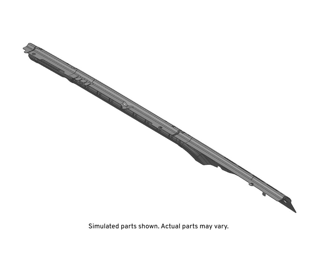 GM Genuine Parts Passenger Side Roof Outer Side Rail