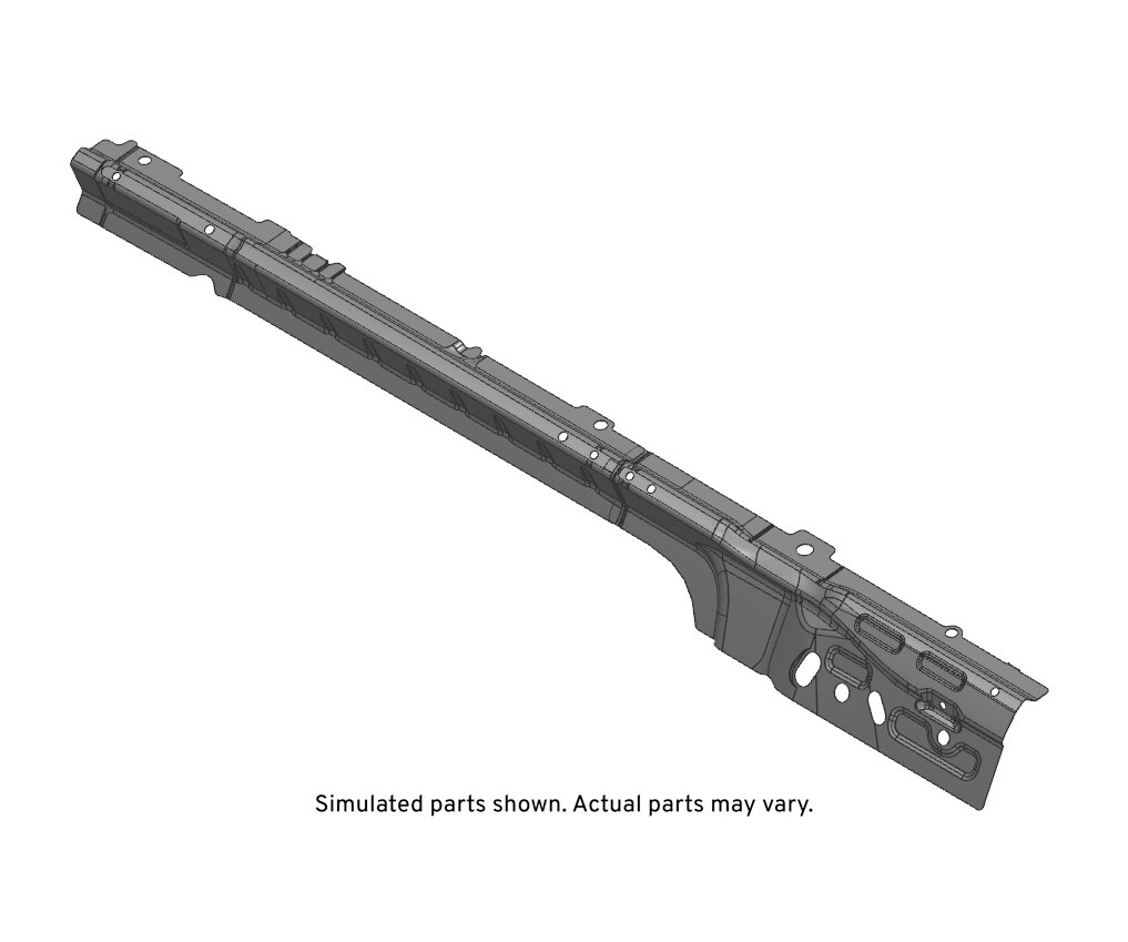 GM Genuine Parts Driver Side Roof Outer Side Rail