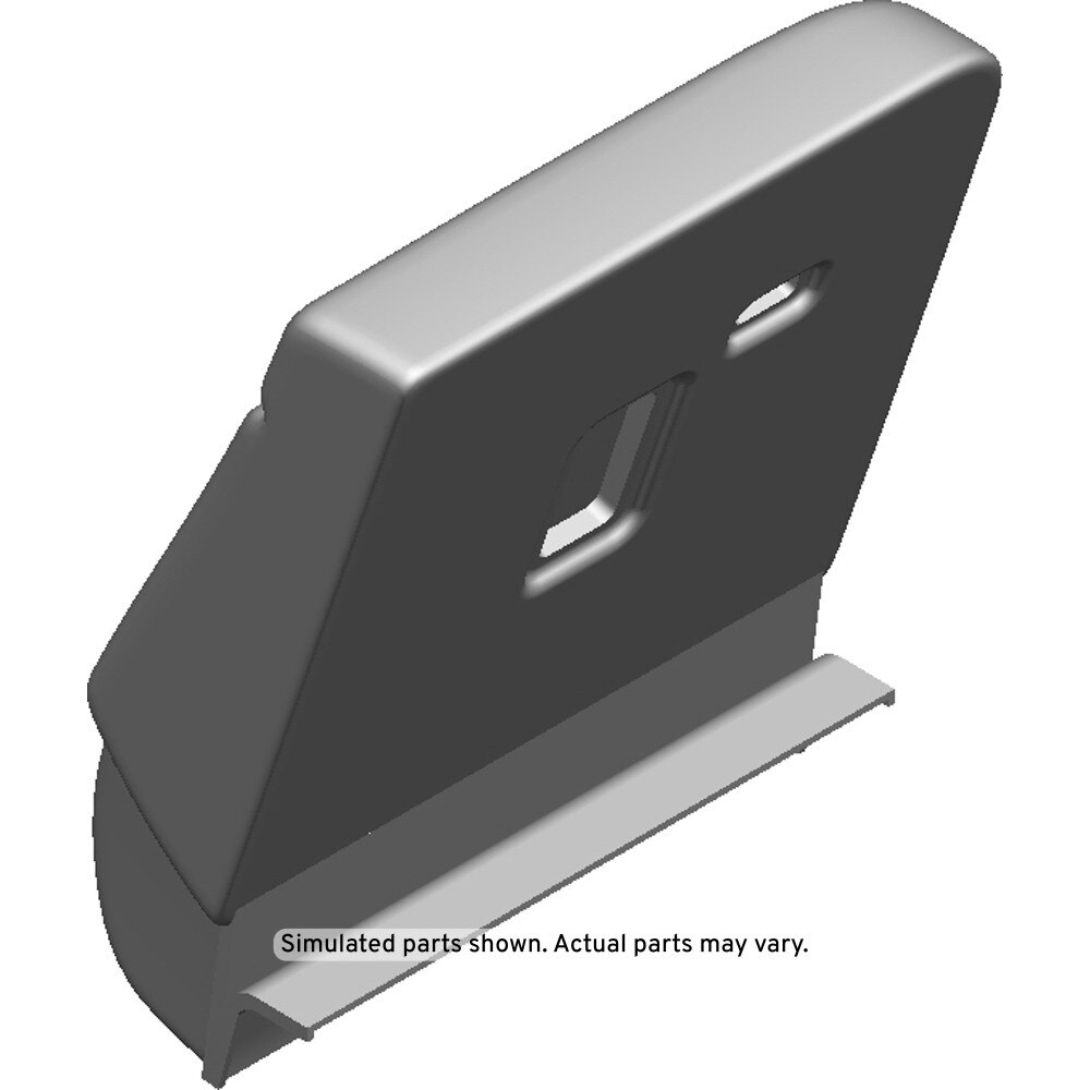 GM Genuine Parts Black 3rd Row Passenger Side Seat Back Cover