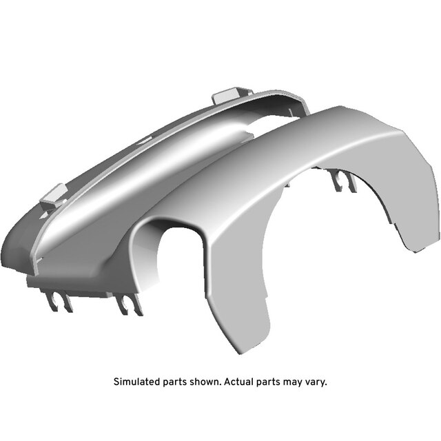 GM Genuine Parts Dark Galvanized Cool Instrument Panel Steering Column Lower Trim Cover