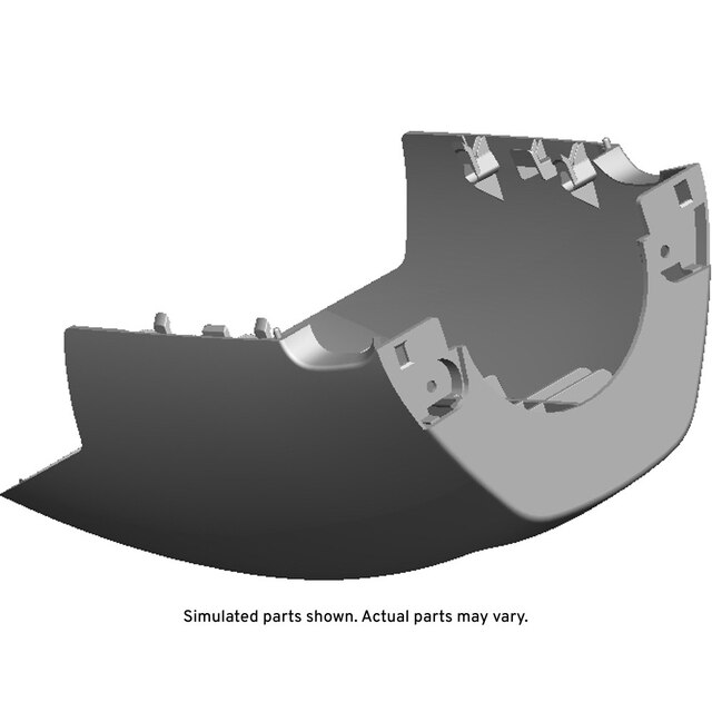 GM Genuine Parts Dark Galvanized Cool Instrument Panel Steering Column Lower Trim Cover