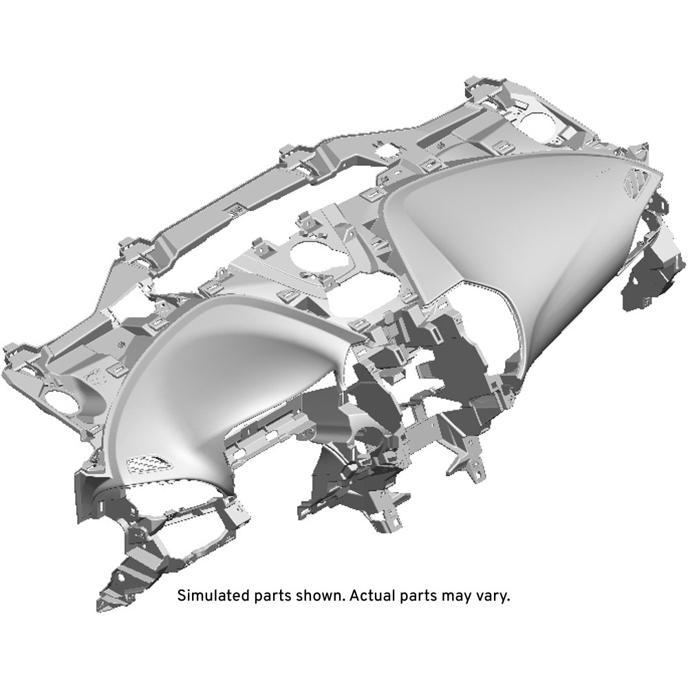 GM Genuine Parts Light Ash Gray Instrument Panel