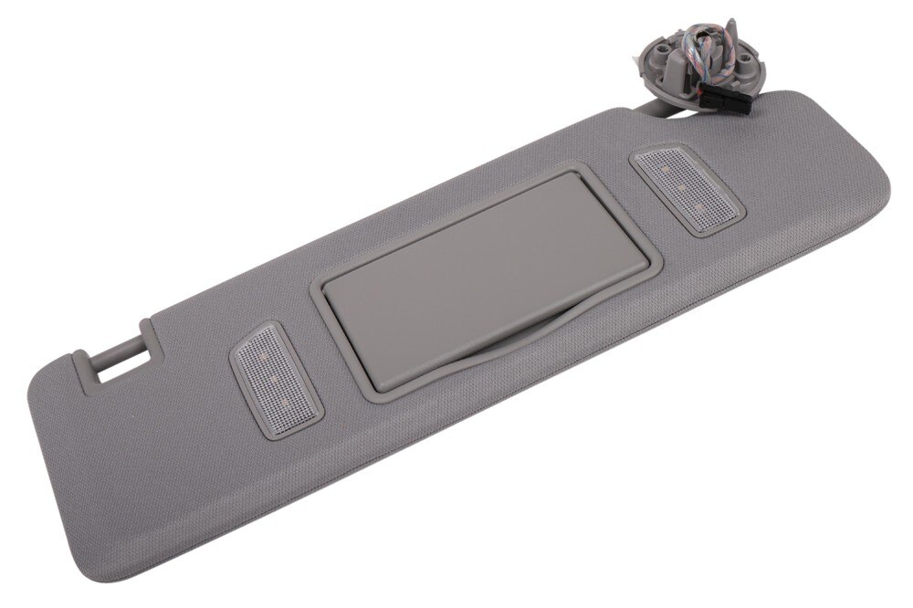 GM Genuine Parts Light Ash Gray Passenger Side Sunshade