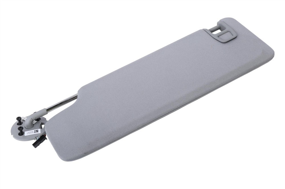 GM Genuine Parts Light Ash Gray Passenger Side Sunshade