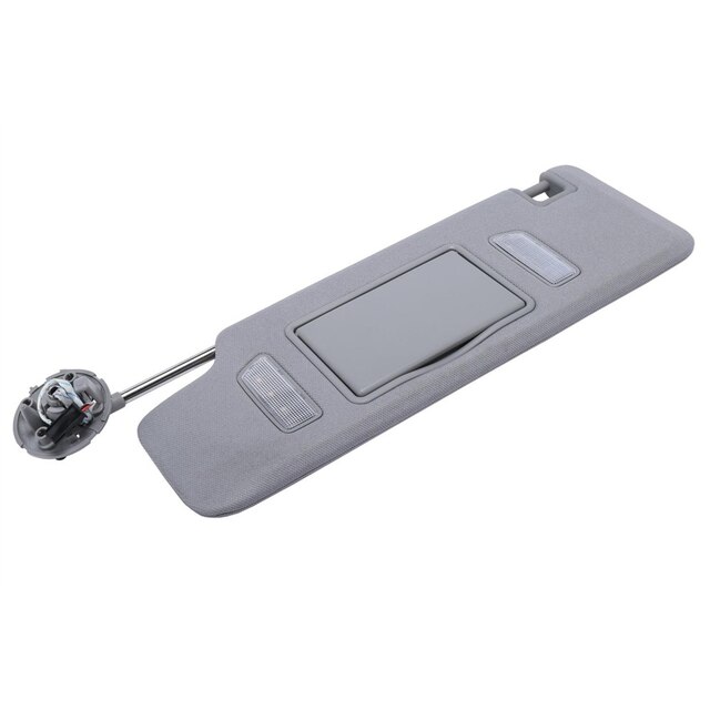 GM Genuine Parts Light Ash Gray Driver Side Sunshade