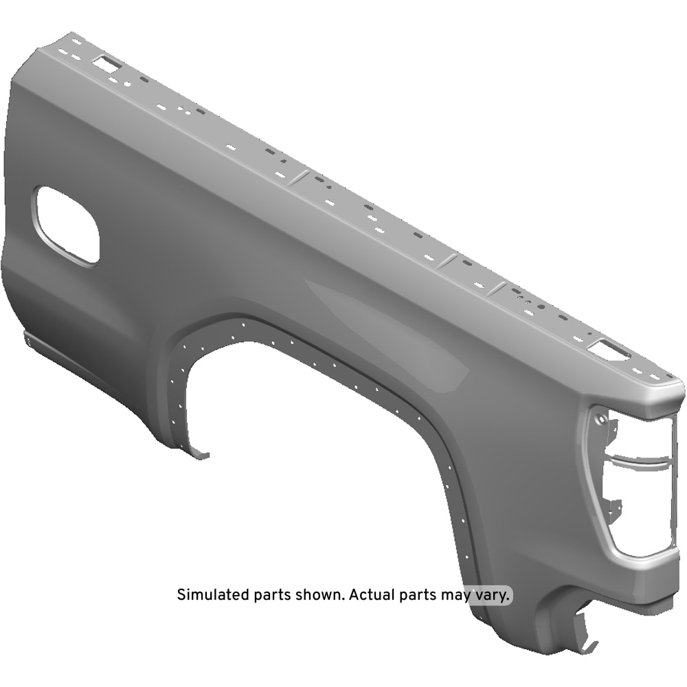 GM Genuine Parts Driver Side Pickup Box Outer Side Panel