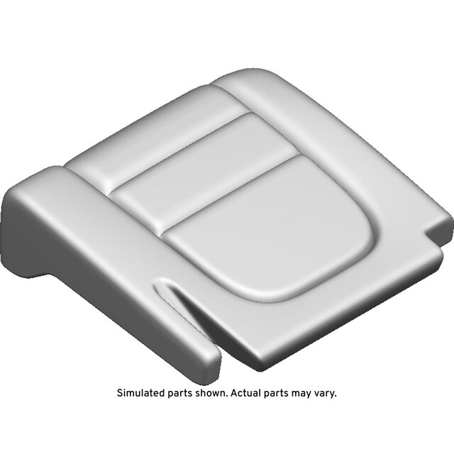 GM Genuine Parts Black 3rd Row Passenger Side Seat Cushion Cover