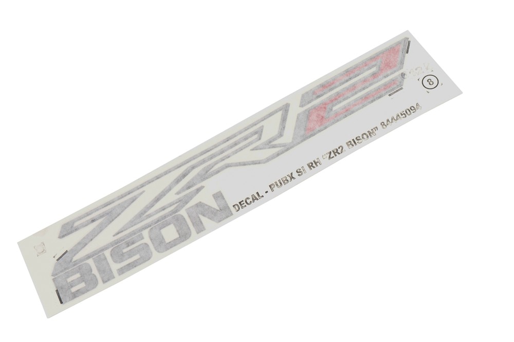 GM Genuine Parts Passenger Side Pickup Box Side Decal