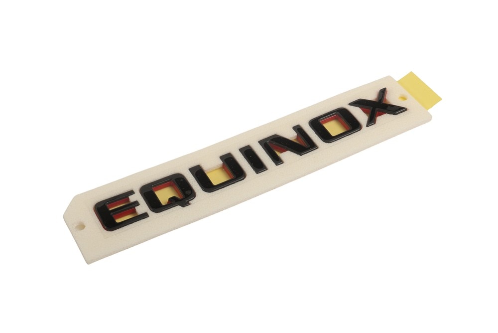 GM Genuine Parts Black Driver Side Liftgate Engine Name Plate