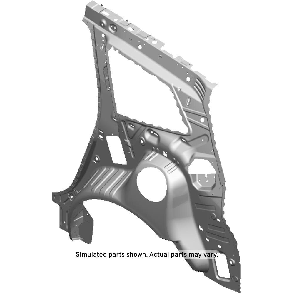 GM Genuine Parts Driver Side Quarter Inner and Rear Wheelhouse Panel