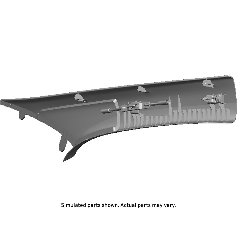 GM Genuine Parts Shale Driver Side Windshield Garnish Molding