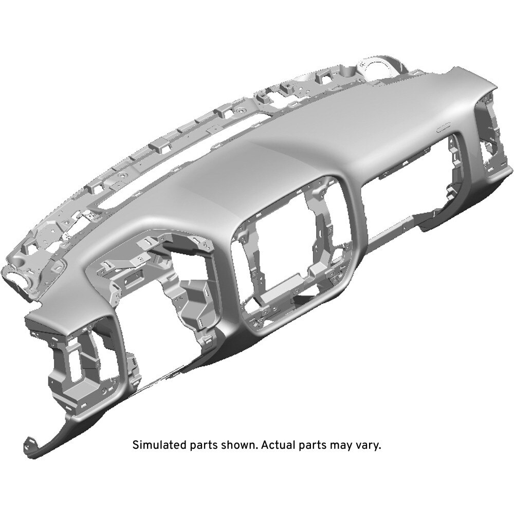GM Genuine Parts Jet Black Dashboard Assembly