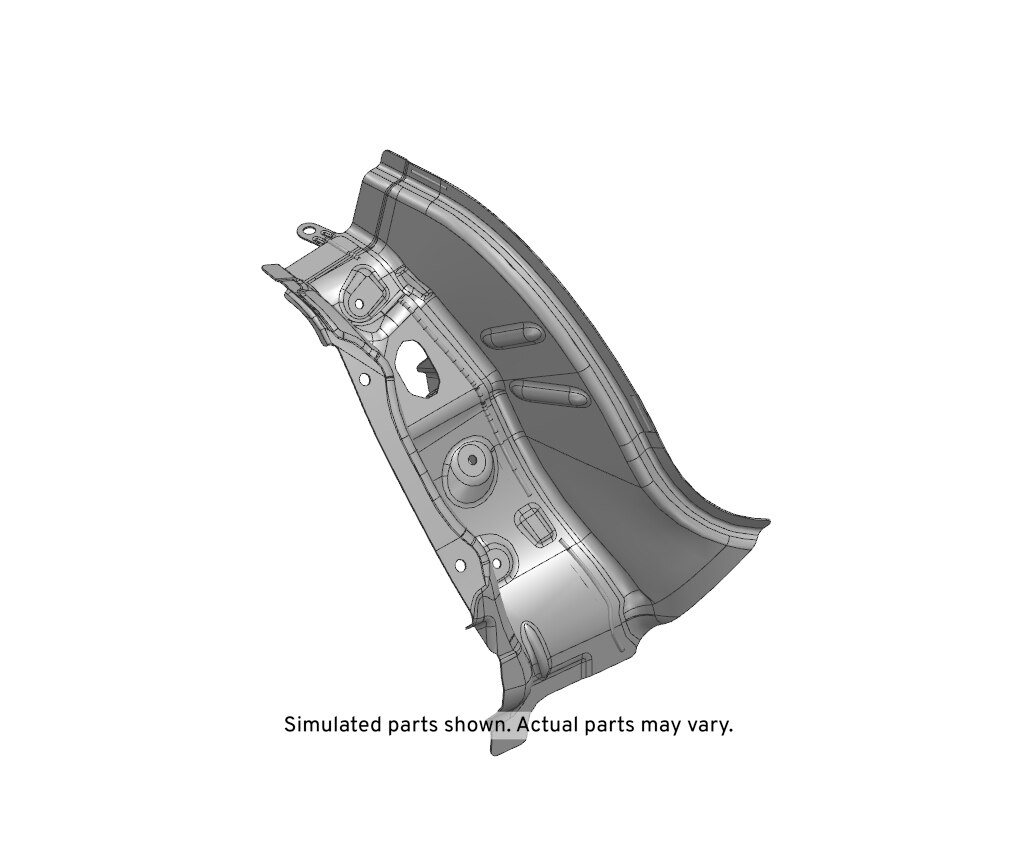 GM Genuine Parts Driver Side Body Side Outer Panel Filler