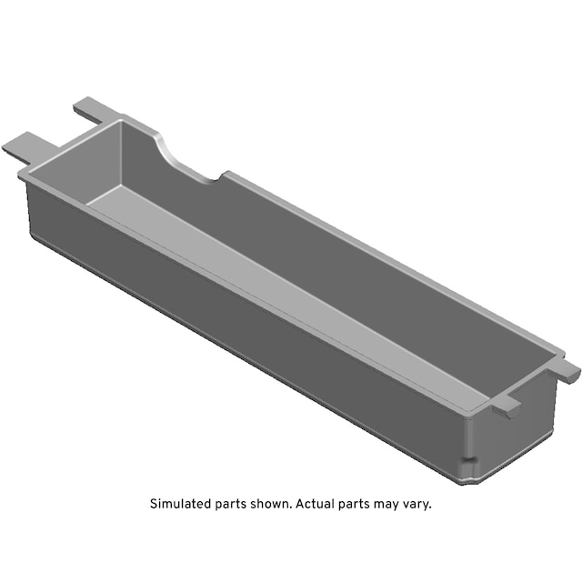 GM Genuine Parts Black Front Floor Console Stowage Tray