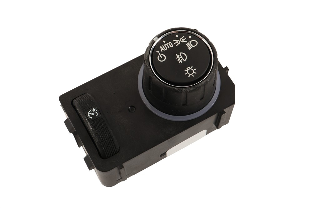 GM Genuine Parts Black Carbon Headlamp Switch