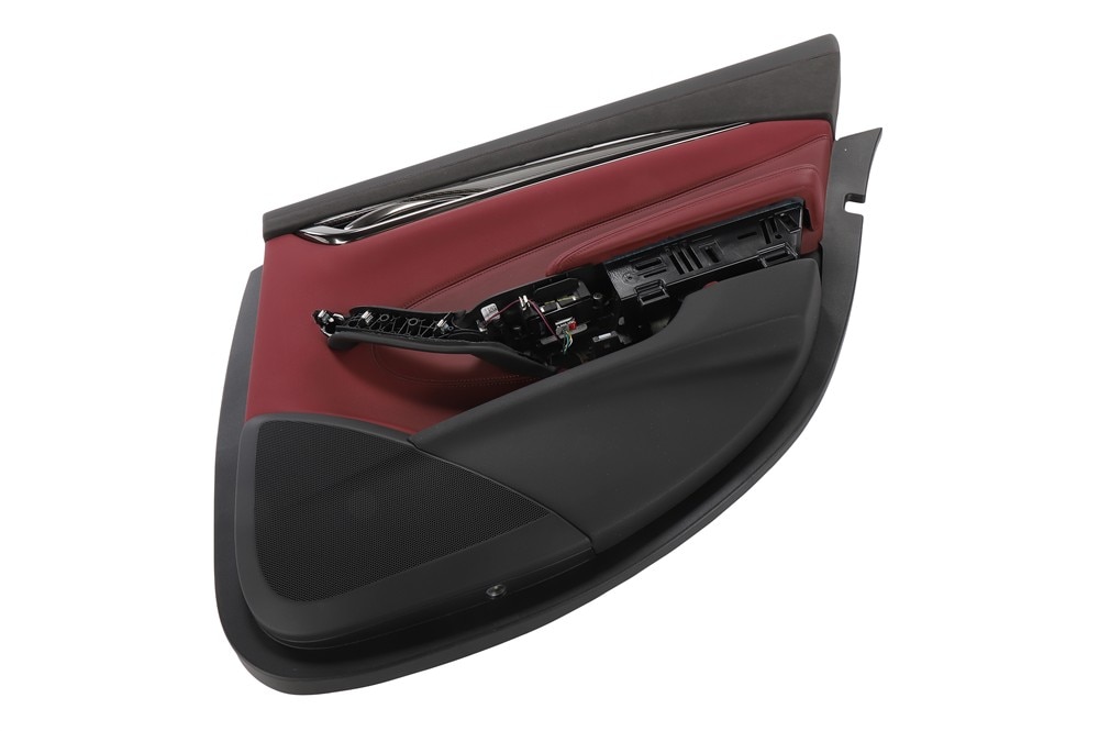 GM Genuine Parts Morello Red Driver Side Door Interior Trim Panel