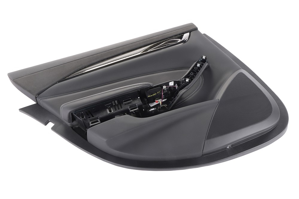 GM Genuine Parts Jet Black Passenger Side Door Interior Trim Panel