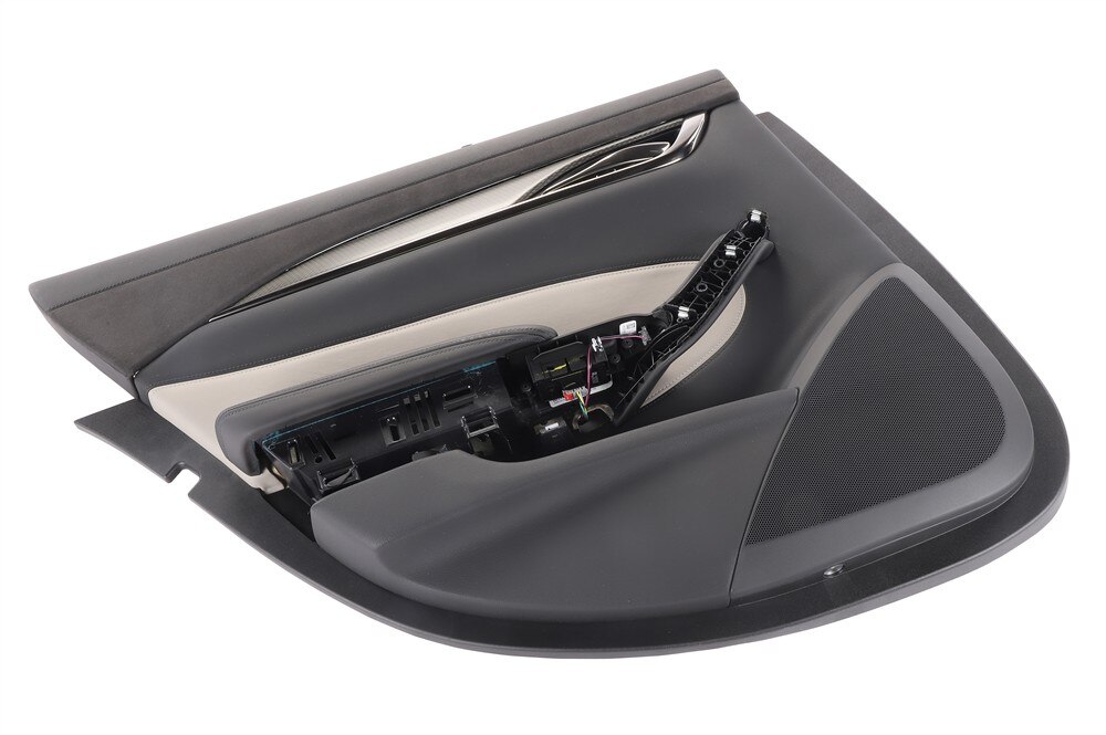 GM Genuine Parts Light Platinum Passenger Side Door Interior Trim Panel