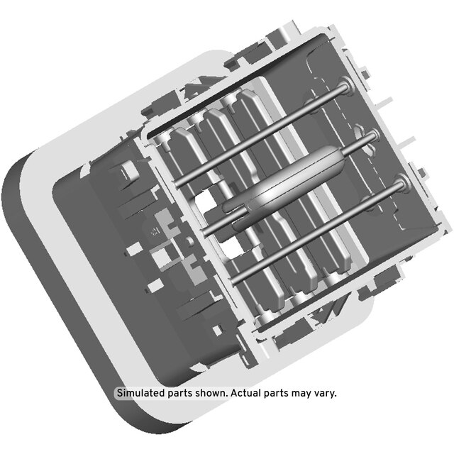 GM Genuine Parts Front Floor Console Rear Air Outlet