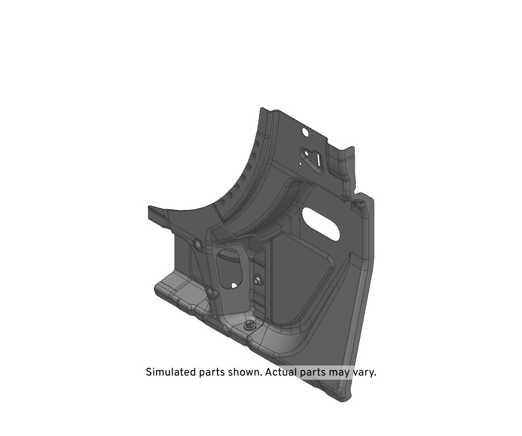 GM Genuine Parts Driver Side Rocker Inner Panel Rear Extension