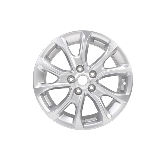GM Genuine Parts 17x7in Aluminum Front and Rear Wheel