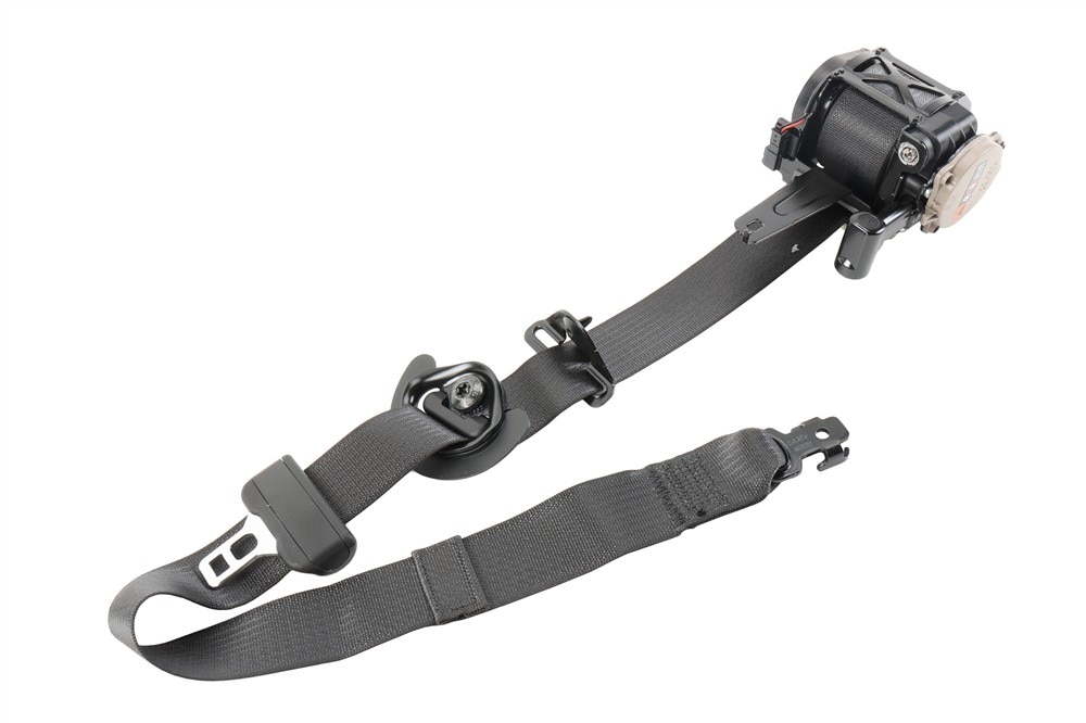 GM Genuine Parts Black Passenger Side Front Seat Belt Retractor