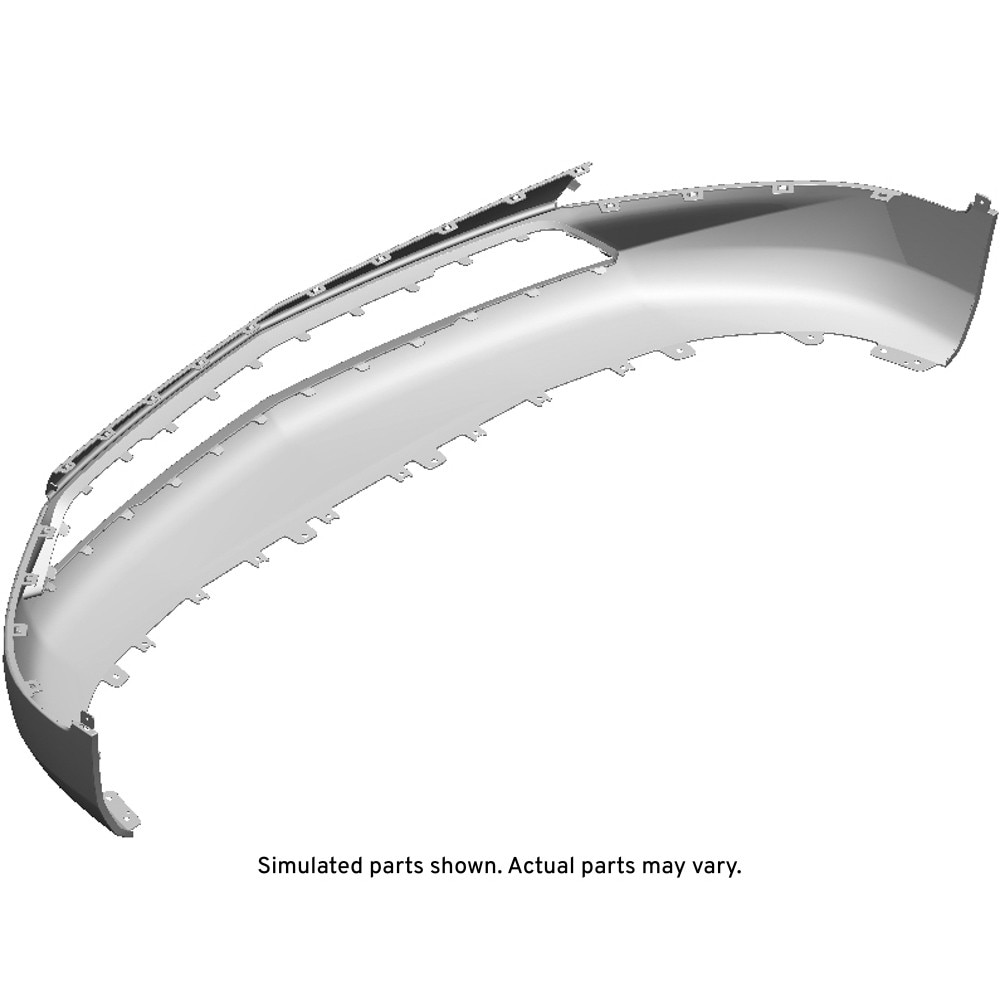 GM Genuine Parts Black Front Lower Bumper Cover