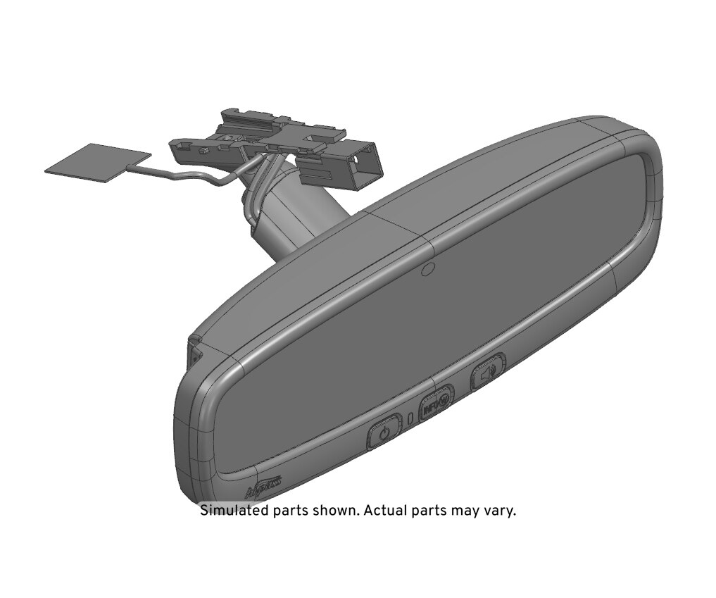 GM Genuine Parts Inside Rearview Mirror