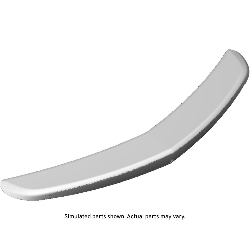 GM Genuine Parts Primed Rear End Spoiler Assembly with Stop Lamp, Harness, Camera, and Hardware