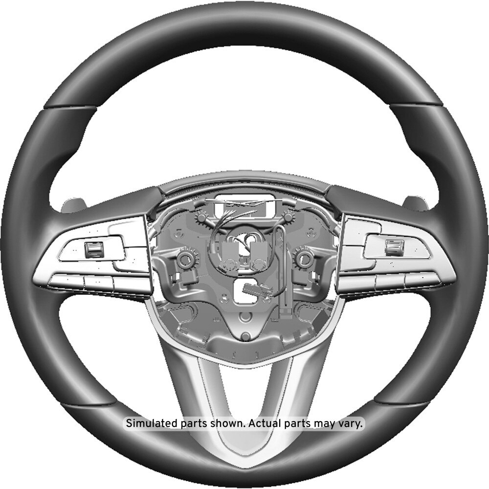 GM Genuine Parts Black Steering Wheel