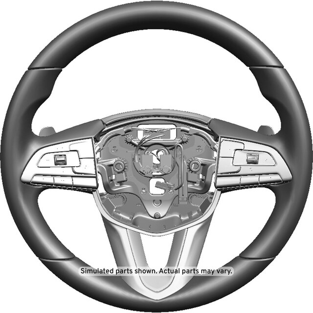GM Genuine Parts Black Steering Wheel