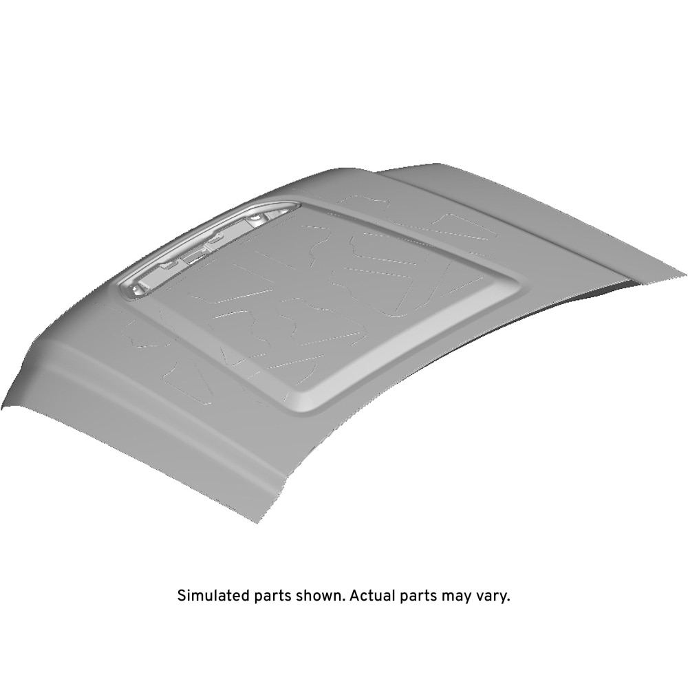 GM Genuine Parts Hood