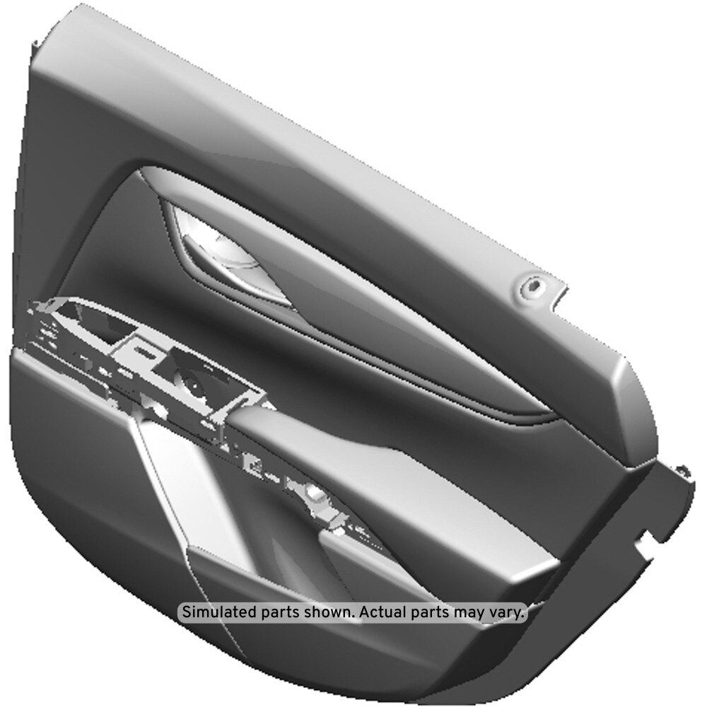 GM Genuine Parts Shale Rear Passenger Side Door Trim