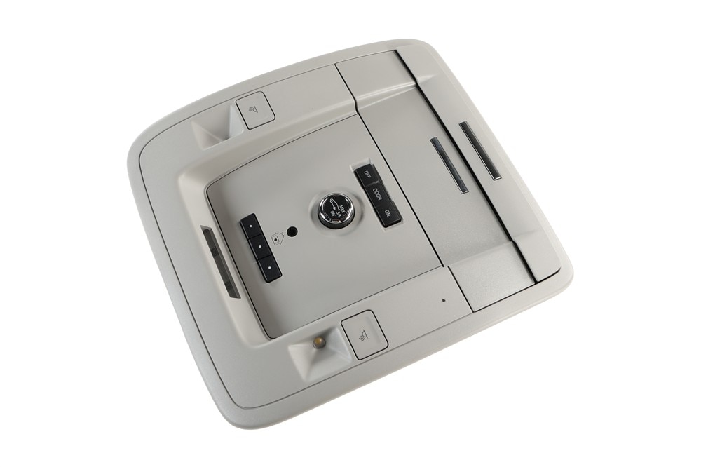 GM Genuine Parts Ash Gray Roof Console