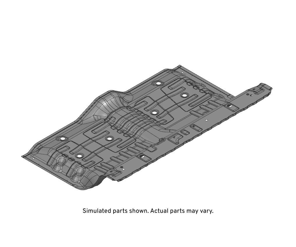 GM Genuine Parts Rear Floor Panel