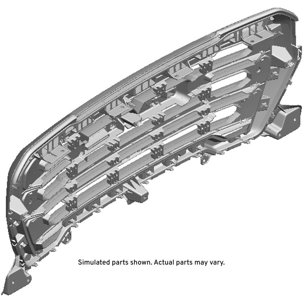 GM Genuine Parts Nightrider Chrome Front Grille