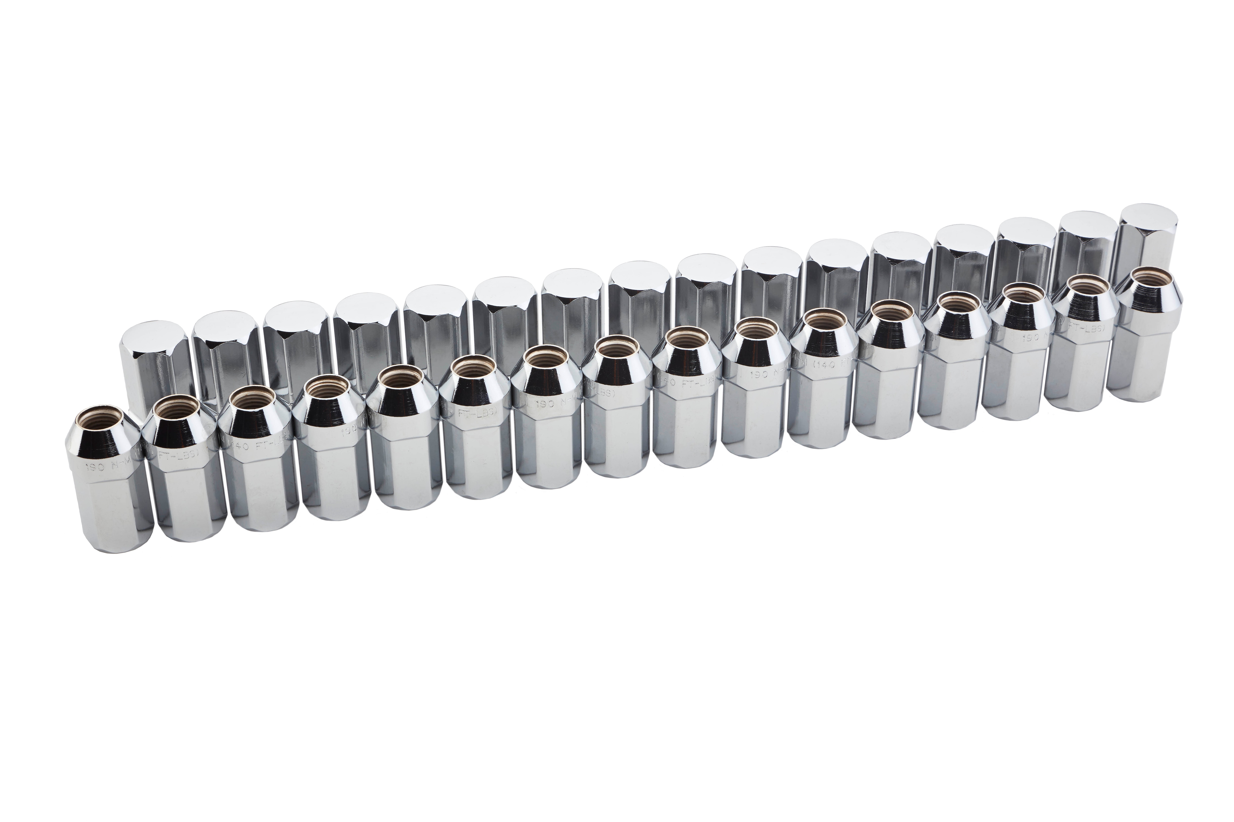 Pack of 32 Lug Nuts in Chrome