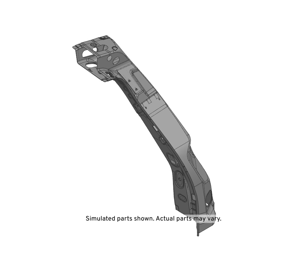 GM Genuine Parts Passenger Side Back Body Pillar Inner Upper Panel