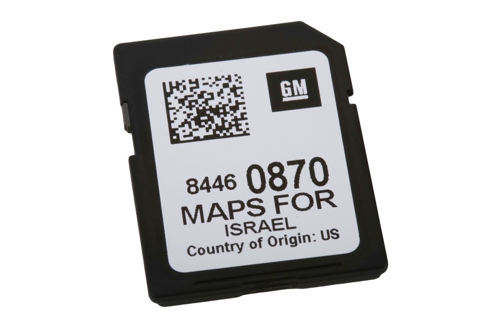 GM Genuine Parts Navigation Data Card