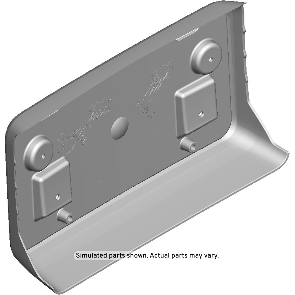 GM Genuine Parts Front License Plate Bracket