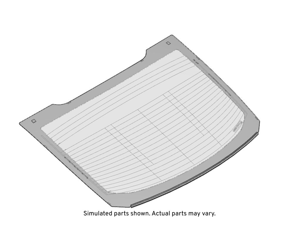 GM Genuine Parts Rear Window