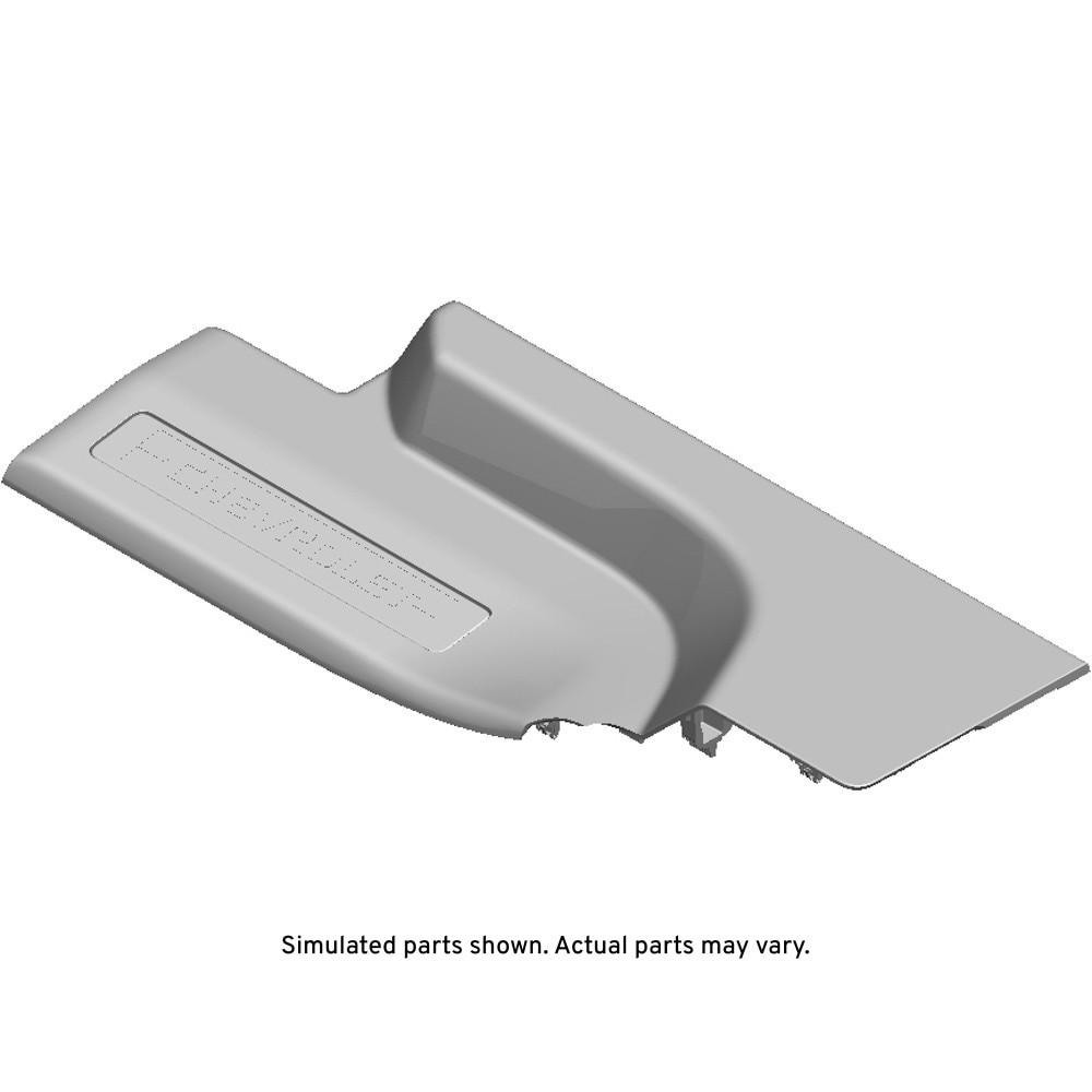 GM Genuine Parts Atmosphere Rear Driver Side Door Sill Garnish Molding